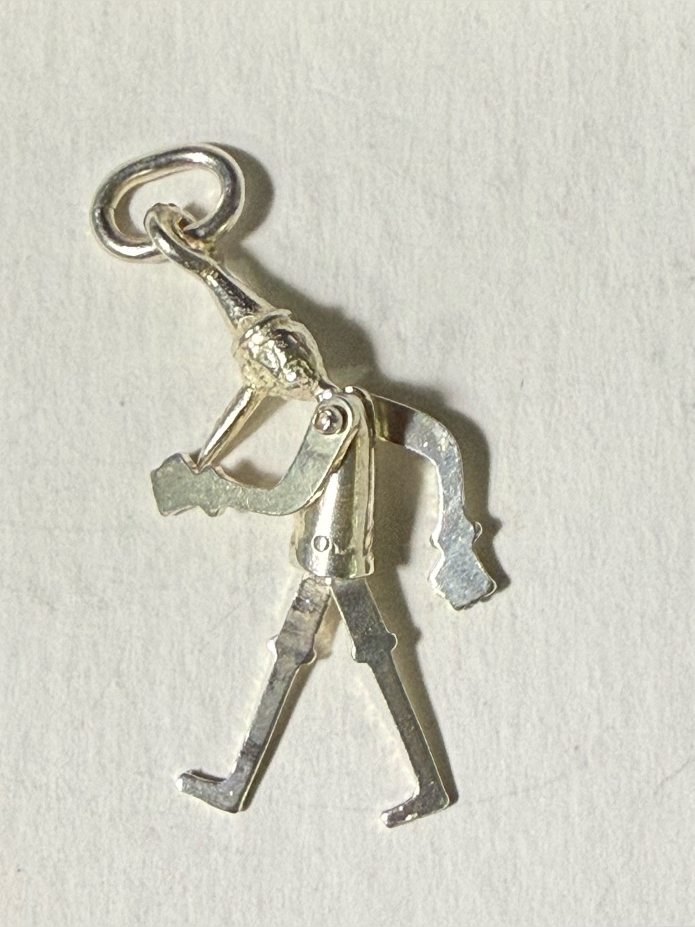 Sterling Silver Pinocchio Pendant/Charm